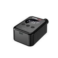 CYCLAMI Pompe à air électrique portable personnalisée 150 PSI pour vélo, mini manomètre numérique LCD, adaptateur de valve Type-C haute performance
