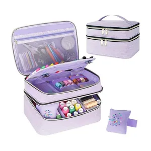 Hot Selling Sewing Accessories Bag Portable Makeup Storage Box Nail Polish Finishing Storage Bag