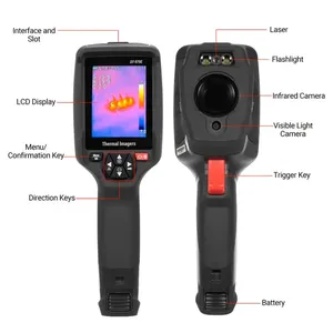 DT-979E <b>Thermal</b> <b>Imaging</b> <b>Camera</b> 120x90 IR Resolution 640x480 Display 50x38 Field View Handheld Multi-Palette 25Hz Frame Rate - Product Image 2