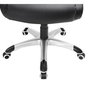 Chaises pivotantes de haute qualité à dossier haut confortables, chaise de bureau de direction en cuir PU - Product Image 6