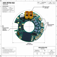 Módulo de Accionamiento para Robot Hirobot A2D-ZETIH-V52 24V-48V, 1 Año de Garantía, Venta Directa de Fábrica, Guangdong, 0.52kg