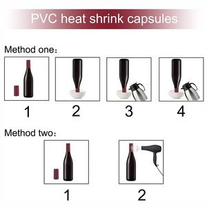 Cápsulas termorretráctiles <span class=keywords><strong>de</strong></span> PVC para vino, tapas retráctiles para botellas <span class=keywords><strong>de</strong></span> licor, para vinotecas y uso doméstico, nuevo estilo - Product Image 5