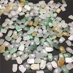 accesorios de la joyería de jade Suppliers-Colored small feet jade a cargo Myanmar jade jade accessories pendant wholesale jewelry