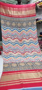 Pañuelo Seda Estampado Digital-Elegante Dupatta - Product Image 6