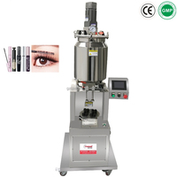 Machine de remplissage automatique de mascara de cosmétiques de couleur de remplissage de tube de brillant à lèvres sous pression à 2 buses