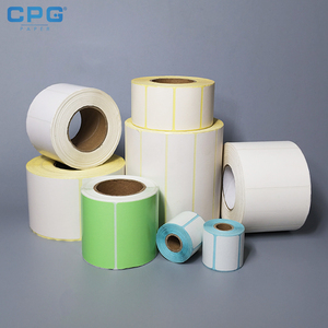 Custom Printed 4x6 Inch Direct Thermal Labels Sharp Barcode Printing Private Label Shipping Label <b>Rolls</b> - Product Image 1