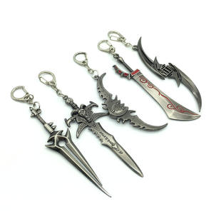 Llavero de Metal con Diseño de <span class=keywords><strong>Arma</strong></span> de Juego, Colgante de Frostmourne - Product Image 1