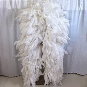 En gros 3.5M Énorme Grand Fluffy Fil D'autruche Plume Boa pour Burlesque Talk <span class=keywords><strong>Show</strong></span> Scène Performance Décorations De Fête - Product Image 1