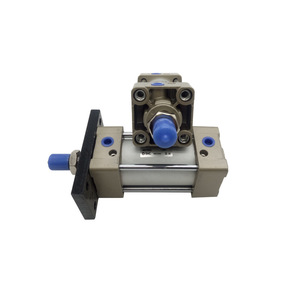 Cilindro de varilla de tracción SMC MBF40-100, actuador neumático para automatización industrial - Product Image 1