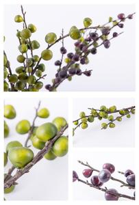Simulation Fig Branche Protection De L'environnement Colle Douce Simple 5 Fourche Faux Plante Artisanat Décoration De La Maison-149 - Product Image 6