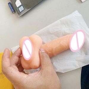 Joypark Nieuwe Ontwerp Kunstmatige <span class=keywords><strong>Vagina</strong></span> <span class=keywords><strong>Real</strong></span> Pussy Kunstkut Cup Pocket Pussy Voor Mannen Anus Masturbatie Cup - Product Image 6