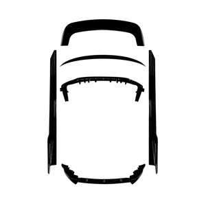 Amp-Z BMW X7 G07 M Sport Carbon Fiber Body Kit Rear Lip Side Skirts Diffuser Matte Finish - Product Image 5