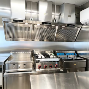 Camión de Comida Retro Auron, Carrocería de Acero Inoxidable y Fibra de Vidrio, Eje Único, Cocina Móvil para Exteriores, con Sistema Eléctrico Integrado, para Helados y Comida Rápida - Product Image 2