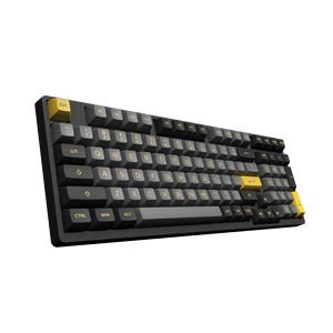 คีย์บอร์ด Akko 3098 สีดำและสีทอง โปรไฟล์ <span class=keywords><strong>ASA</strong></span> 98 ปุ่ม แบบมีสาย คีย์บอร์ดเกมมิ่งแบบกลไก ภาษาอังกฤษแบบ US - Product Image 3