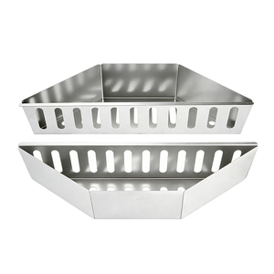 Pinnovo Char-Basket Supports pour briquettes <span class=keywords><strong>de</strong></span> <span class=keywords><strong>charbon</strong></span> en acier aluminisé, paniers à combustible, panier à <span class=keywords><strong>charbon</strong></span> compatible avec les grilles à <span class=keywords><strong>charbon</strong></span> plus grandes - Product Image 3