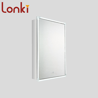 Kunden spezifische SS Medizin schrank Led Light Badezimmer Smart Mirror Cabinet