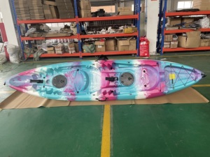 เรือคายัค RITO OUTDOOR <span class=keywords><strong>OCEANUS</strong></span> 2+1 สำหรับครอบครัว แบบสองที่นั่ง วัสดุพลาสติก สำหรับตกปลา ขาย - Product Image 4