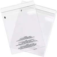 Sacs à vêtements en T-shirt recyclables avec impression de logo personnalisée, épaisseur 0,3 mm, emballage transparent en BOPP refermable pour vêtements, chaussures, chaussettes