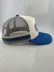 Gorras <span class=keywords><strong>de</strong></span> malla tipo trucker personalizadas <span class=keywords><strong>de</strong></span> moda australiana con 2 rayas, 5 paneles, etiqueta bordada en 3D, <span class=keywords><strong>gorra</strong></span> <span class=keywords><strong>de</strong></span> malla tipo trucker estilo campestre, gorras <span class=keywords><strong>de</strong></span> béisbol - Product Image 4