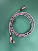 Cable de Carga Rápida USB-C a USB-C de 0.5m-6m, 60W PD, con Conductor de Cobre Puro y Revestimiento de Nailon para Android y Computadora