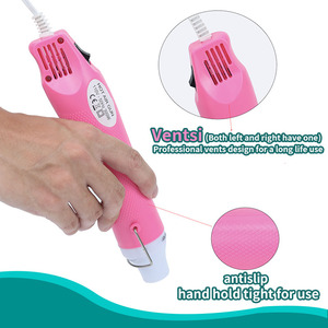 Đầy Màu Sắc 300W Tự Làm Không Khí Nóng Súng Đặt Cho 110V Chúng Tôi Công Suất Cao Nguồn Điện - Product Image 5