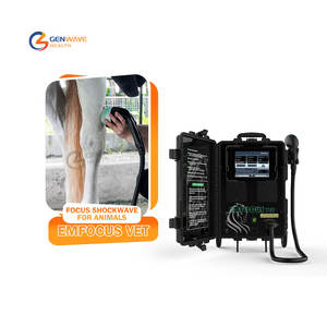 Appareil de thérapie par ondes de choc EMFOCUS VET <span class=keywords><strong>Eswt</strong></span> pour les ligaments suspensoriels du jarret et les problèmes dorsaux chez les patients équins - Product Image 1
