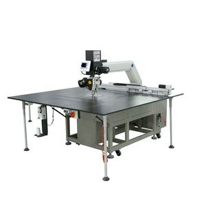 Machine à coudre industrielle à lit plat programmable avec rotation de tête à 360 degrés pour la tapisserie de sièges de voiture, informatisée - Product Image 3
