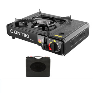 เตาแก๊สแบบพกพาสำหรับตั้งแคมป์กลางแจ้งปิกนิกพร้อมอุปกรณ์จุดไฟ ความจุ 1-2 คน รุ่น Bdz155 - Product Image 2