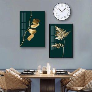 Pósteres <span class=keywords><strong>de</strong></span> lienzo <span class=keywords><strong>de</strong></span> hojas doradas nórdicas <span class=keywords><strong>de</strong></span> lujo, pintura impresa abstracta en línea, cuadro <span class=keywords><strong>de</strong></span> Arte Moderno, decoración <span class=keywords><strong>de</strong></span> pared para decoración <span class=keywords><strong>de</strong></span> sala <span class=keywords><strong>de</strong></span> estar - Product Image 1