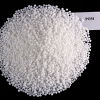 Granulés de plastique Qisheng POM 100/500P ignifuges haute résistance à haut débit pour moulage par injection, 25 kg/sac, MOQ, les plus vendus