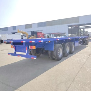 Semirremolques de Plataforma de Tracción Usados de 2/3/4 Ejes, 40 pies y 50 pies, a los <span class=keywords><strong>Precios</strong></span> Más Bajos de China, en Venta - Product Image 3