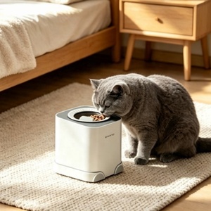 USMILEPET Machine automatique <span class=keywords><strong>pour</strong></span> la préparation de nourriture fraîche <span class=keywords><strong>pour</strong></span> animaux de compagnie, 2,5 L, couleur blanc-vert, machine à cuisiner la nourriture <span class=keywords><strong>pour</strong></span> chiens faite <span class=keywords><strong>maison</strong></span>, écran tactile LCD, 6 modes prédéfinis - Product Image 2