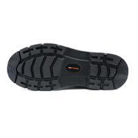 Chaussures de sécurité de randonnée en cuir gaufré imperméable MaxiTough, embout en acier, semelle anti-perforation, bottes de travail PU/PU, toutes saisons, fabriquées en usine