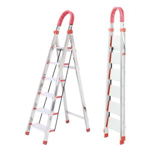 Stainless steel stair <b>tread</b> mats, household A-frame ladders, folding ladders, aluminum alloy climbing ladders, eight-<b>step</b> and - Product Image 1