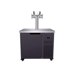 عرض رائع موزع مشروبات الصنبور كامل الحجم برج موزع بيرة آلي محمول مبرد من الفولاذ المقاوم للصدأ - Product Image 2