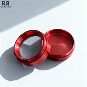 Broyeur d'herbes sèches portable de luxe à 4 couches en alliage d'aluminium, personnalisable avec logo et couleur, marque Richer, durable, vente en gros - Product Image 3