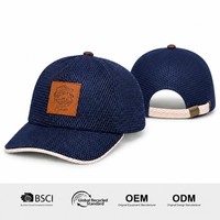 Casquette de baseball en velours et flanelle avec logo personnalisé, maille intégrale, visière incurvée de haute qualité, style trucker, unisexe, vente en gros, fabrication OEM