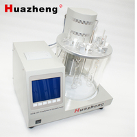 Precio de Aparato Portátil para Viscosidad Cinemática ASTM D445, Equipo de Prueba Totalmente Automático para Aceite Aislante de Transformador de Laboratorio