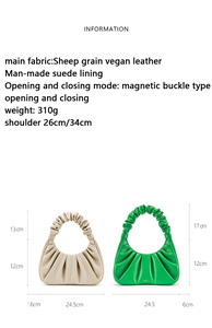 Fábrica al por mayor personalizado Mini diseñador Casual Tote bolso de mano para mujeres señoras mujer mano Taschen Borsa Da Donna - Product Image 3