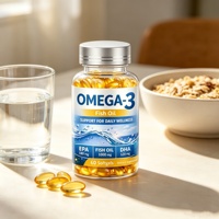 Capsules d'huile de poisson à forte concentration EPA DHA, complément alimentaire pour le soutien du cœur et du cerveau pour adultes