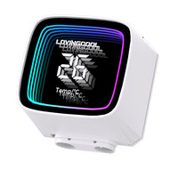 LOVINGCOOL Source Factory, faible MOQ, logo personnalisé, refroidisseur liquide ARGB pour CPU, kit de refroidissement par eau 360 mm, refroidisseur liquide, solution AIO sur mesure