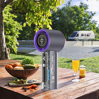 Ventilateur USB portable pliable commercial en gros avec batterie rechargeable pour voiture et usage extérieur