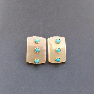 Pendientes de Cuerno de Búfalo Ecológicos, Hechos a Mano, Estilo Tradicional Indio, Forma Natural Moderna, Regalos de Boda, Artesanías MN EXPORTS - Product Image 1
