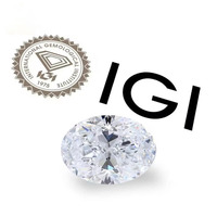 Сертифицированные IGI бриллианты оптом: 1 карат, 2 карата, 3 карата, D VS-VVS, овальная огранка, выращенные в лаборатории