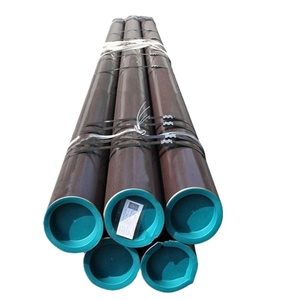 Tubo di rivestimento in acciaio senza saldatura laminato a caldo API 5CT BC PSL-1 verniciato nero 244,48*11,99mm R3 - Product Image 1