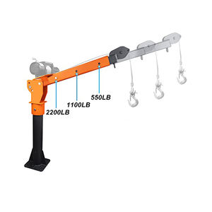Petite grue 500kg 1000kg de camion pick-up le <span class=keywords><strong>mini</strong></span> camion de 1 tonne a monté la grue avec le <span class=keywords><strong>treuil</strong></span> électrique - Product Image 5