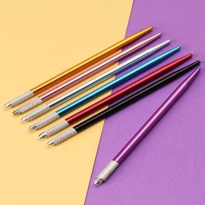 Porta Aghi Universale Rotondo per Microblading, Strumento Manuale per Tatuaggi con Incisione Laser Gratuita, OEM - Product Image 1