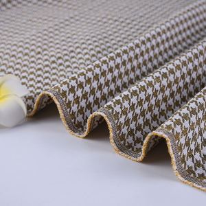 Tissu <span class=keywords><strong>en</strong></span> <span class=keywords><strong>laine</strong></span> 100% doux et brillant à carreaux pied-de-poule de haute qualité pour costumes, vente <span class=keywords><strong>en</strong></span> gros sur mesure - Product Image 5