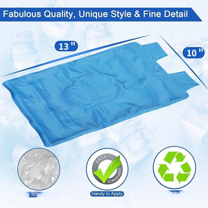Rodilleras Industriales y Comerciales con Compresas Frías/Calientes, Bolsas de Hielo de Gel, Láminas de Hielo Suaves, Flexibles y Reutilizables - Product Image 5