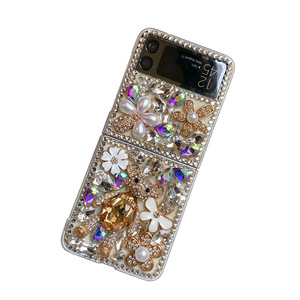 <span class=keywords><strong>เคส</strong></span>โทรศัพท์<span class=keywords><strong>มือ</strong></span><span class=keywords><strong>ถือ</strong></span>ลายดอกไม้ประดับเพชรสุดหรูเคสป้อง<span class=keywords><strong>กัน</strong></span>การกระแทกสำหรับ Samsung zflip 7 6 5 - Product Image 5